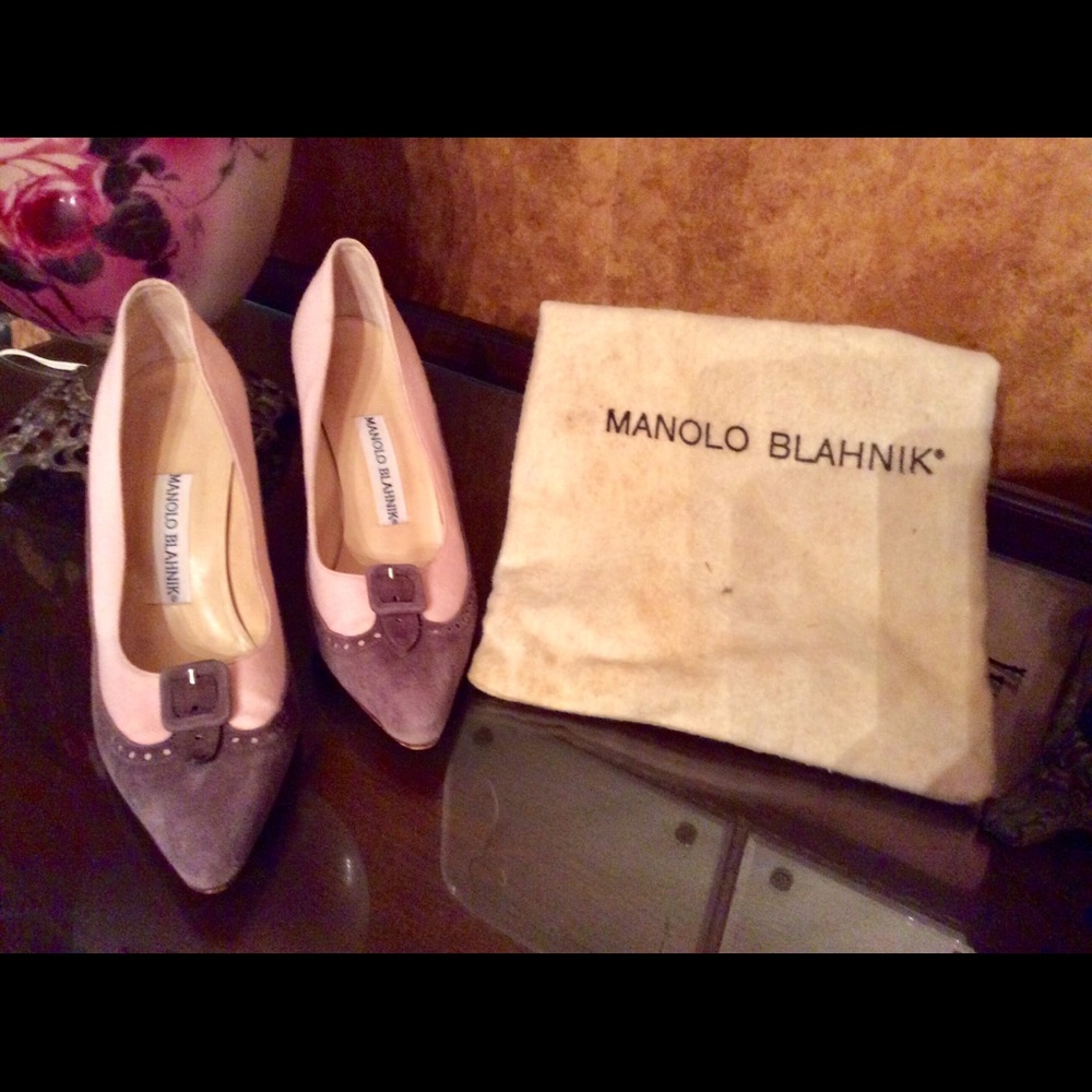 Vintage Manolo Blahnik heels.